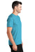 Port & Company PC450 Mens Fan Favorite Short Sleeve Crewneck T-Shirt Tidal Wave Blue Model Side