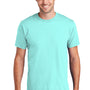 Port & Company Mens Fan Favorite Short Sleeve Crewneck T-Shirt - True Celadon Blue