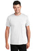 Port & Company PC450 Mens Fan Favorite Short Sleeve Crewneck T-Shirt White Model Front