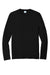 Port & Company PC455LS Mens Fan Favorite Long Sleeve Crewneck T-Shirt Jet Black Flat Front