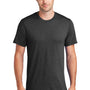 Port & Company Mens Fan Favorite Short Sleeve Crewneck T-Shirt - Heather Black