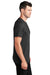 Port & Company PC455 Mens Fan Favorite Short Sleeve Crewneck T-Shirt Heather Black Model Side