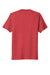 Port & Company PC455 Mens Fan Favorite Short Sleeve Crewneck T-Shirt Heather Team Cardinal Red Flat Back