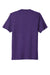 Port & Company PC455 Mens Fan Favorite Short Sleeve Crewneck T-Shirt Heather Team Purple Flat Back