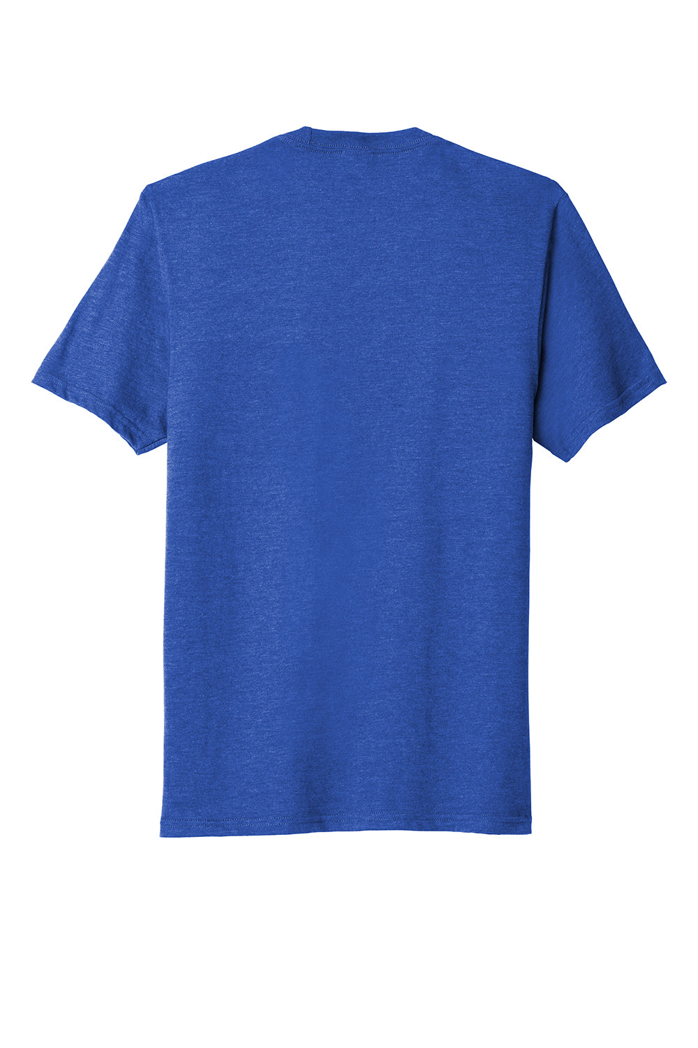 Port & Company PC455 Mens Fan Favorite Short Sleeve Crewneck T-Shirt Heather True Royal Blue Flat Back