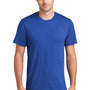 Port & Company Mens Fan Favorite Short Sleeve Crewneck T-Shirt - Heather True Royal Blue