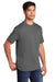 Port & Company PC54DTG Mens Core Cotton DTG Short Sleeve Crewneck T-Shirt Charcoal Grey Model 3q