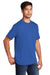 Port & Company PC54DTG Mens Core Cotton DTG Short Sleeve Crewneck T-Shirt Royal Blue Model 3q