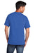 Port & Company PC54DTG Mens Core Cotton DTG Short Sleeve Crewneck T-Shirt Royal Blue Model Back