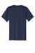 Port & Company PC54P Mens Core Short Sleeve Crewneck T-Shirt w/ Pocket Navy Blue Flat Back