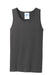 Port & Company PC54TT Mens Core Tank Top Charcoal Grey Flat Front