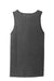 Port & Company PC54TT Mens Core Tank Top Heather Dark Grey Flat Back