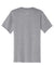 Port & Company PC54V Mens Core Short Sleeve V-Neck T-Shirt Heather Grey Flat Back