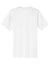 Port & Company PC54V Mens Core Short Sleeve V-Neck T-Shirt White Flat Back