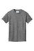 Port & Company PC54Y Youth Core Short Sleeve Crewneck T-Shirt Heather Graphite Grey Flat Front