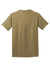 Port & Company PC54/PC54T Mens Core Short Sleeve Crewneck T-Shirt Coyote Brown Flat Back