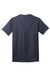 Port & Company PC54/PC54T Mens Core Short Sleeve Crewneck T-Shirt Heather Navy Blue Flat Back