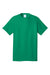 Port & Company PC54/PC54T Mens Core Short Sleeve Crewneck T-Shirt Kelly Green Flat Front