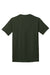 Port & Company PC54/PC54T Mens Core Short Sleeve Crewneck T-Shirt Olive Green Flat Back