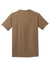 Port & Company PC54/PC54T Mens Core Short Sleeve Crewneck T-Shirt Woodland Brown Flat Back