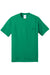 Port & Company PC55P/PC55PT Mens Core Short Sleeve Crewneck T-Shirt w/ Pocket Kelly Green Flat Front