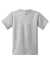 Port & Company PC55Y Youth Core Short Sleeve Crewneck T-Shirt Ash Grey Flat Back