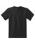 Port & Company PC55Y Youth Core Short Sleeve Crewneck T-Shirt Jet Black Flat Back