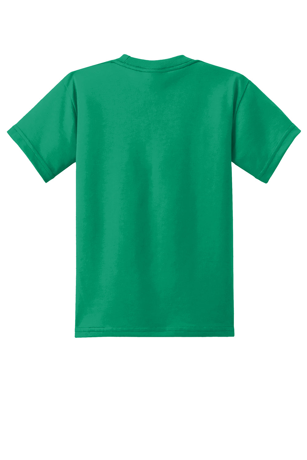 Port & Company PC55Y Youth Core Short Sleeve Crewneck T-Shirt Kelly Green Flat Back