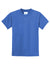 Port & Company PC55Y Youth Core Short Sleeve Crewneck T-Shirt Royal Blue Flat Front