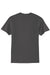 Port & Company PC55/PC55T Mens Core Short Sleeve Crewneck T-Shirt Charcoal Grey Flat Back