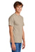 Port & Company PC55/PC55T Mens Core Short Sleeve Crewneck T-Shirt Desert Sand Model Side