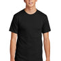 Port & Company Mens Core Short Sleeve Crewneck T-Shirt - Jet Black