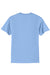 Port & Company PC55/PC55T Mens Core Short Sleeve Crewneck T-Shirt Light Blue Flat Back