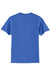 Port & Company PC55/PC55T Mens Core Short Sleeve Crewneck T-Shirt Royal Blue Flat Back