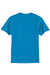 Port & Company PC55/PC55T Mens Core Short Sleeve Crewneck T-Shirt Sapphire Blue Flat Back