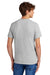 Port & Company PC55/PC55T Mens Core Short Sleeve Crewneck T-Shirt Ash Grey Model Back