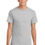 Port & Company Mens Core Short Sleeve Crewneck T-Shirt - Ash Grey