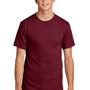 Port & Company Mens Core Short Sleeve Crewneck T-Shirt - Cardinal Red