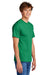 Port & Company PC55/PC55T Mens Core Short Sleeve Crewneck T-Shirt Kelly Green Model Side