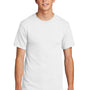 Port & Company Mens Core Short Sleeve Crewneck T-Shirt - White