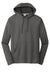 Port & Company PC590H Mens Dry Zone Performance Moisture Wicking Fleece Hooded Sweatshirt Hoodie Charcoal Grey Flat Front