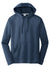 Port & Company PC590H Mens Dry Zone Performance Moisture Wicking Fleece Hooded Sweatshirt Hoodie Deep Navy Blue Flat Front