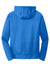 Port & Company PC590H Mens Dry Zone Performance Moisture Wicking Fleece Hooded Sweatshirt Hoodie Royal Blue Flat Back