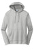 Port & Company PC590H Mens Dry Zone Performance Moisture Wicking Fleece Hooded Sweatshirt Hoodie Silver Grey Flat Front