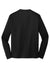 Port & Company PC590 Mens Dry Zone Performance Moisture Wicking Fleece Crewneck Sweatshirt Jet Black Flat Back