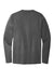 Port & Company PC600LS Mens Bouncer Long Sleeve Crewneck T-Shirt Coal Grey Flat Back