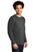 Port & Company PC600LS Mens Bouncer Long Sleeve Crewneck T-Shirt Coal Grey Model 3q