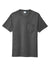 Port & Company PC600P Mens Bouncer Short Sleeve Crewneck T-Shirt w/ Pocket Coal Grey Flat Front