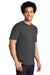 Port & Company PC600P Mens Bouncer Short Sleeve Crewneck T-Shirt w/ Pocket Coal Grey Model 3q