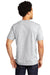 Port & Company PC600 Mens Bouncer Short Sleeve Crewneck T-Shirt Ash Grey Model Back